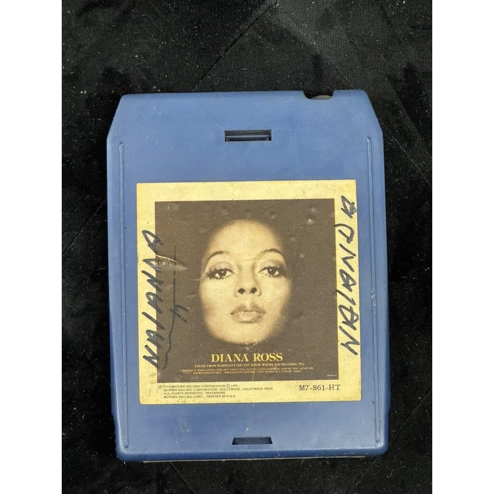 Diana Ross Self Titled 8-Track Tape Motown M7 861 HT 1976 Soul Disco Vinyl Era